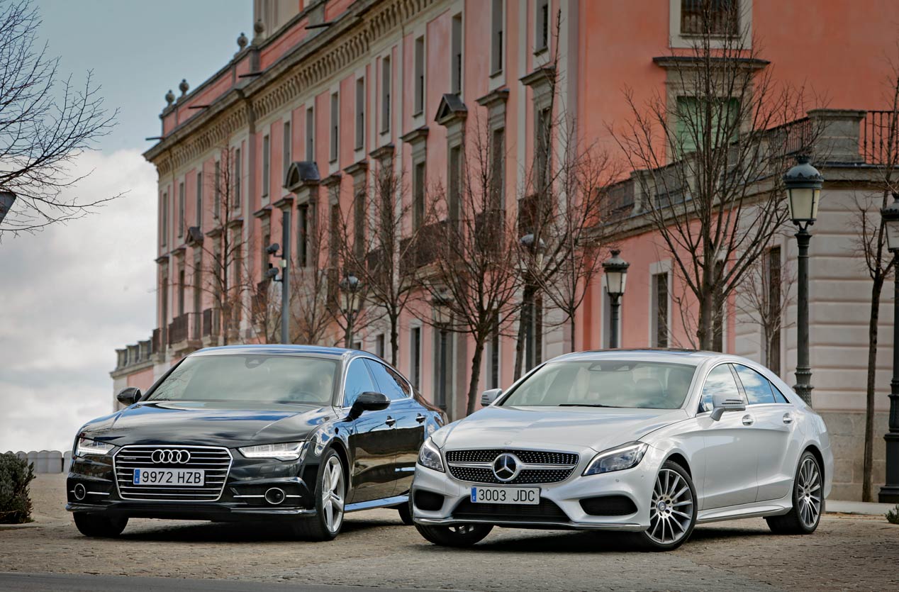 Comparativa: Audi A7 frente a Mercedes CLS