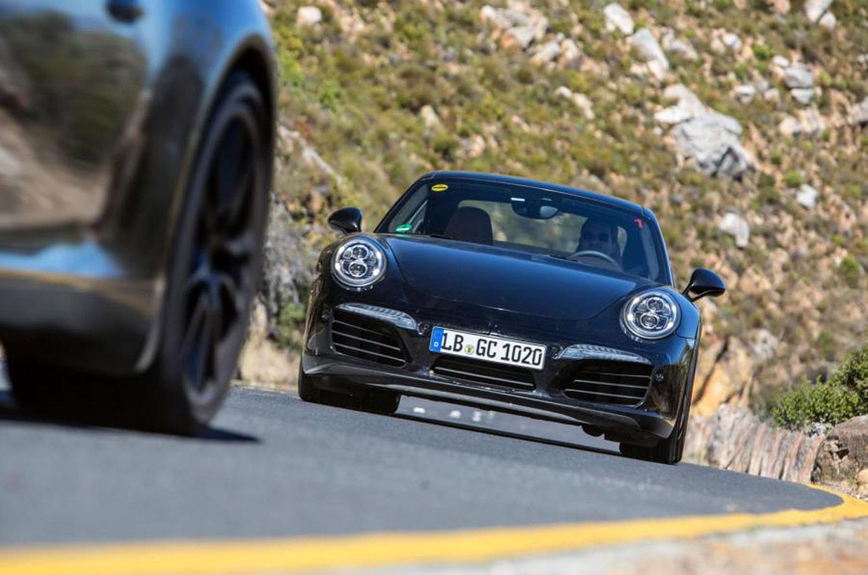 El actualizado Porsche 911, de camuflaje por Sudáfrica