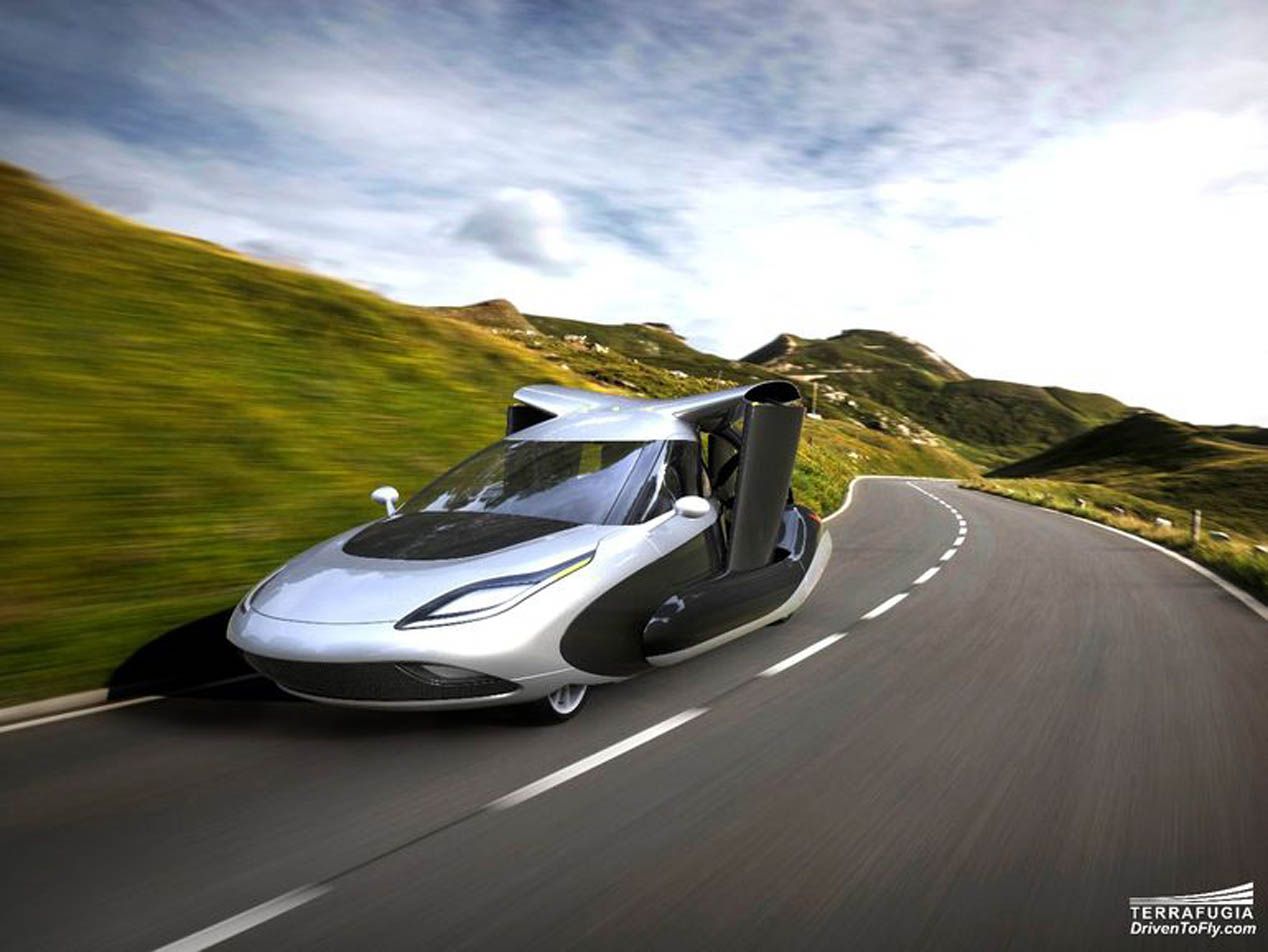 Terrafugia TF-X, el coche volador del futuro