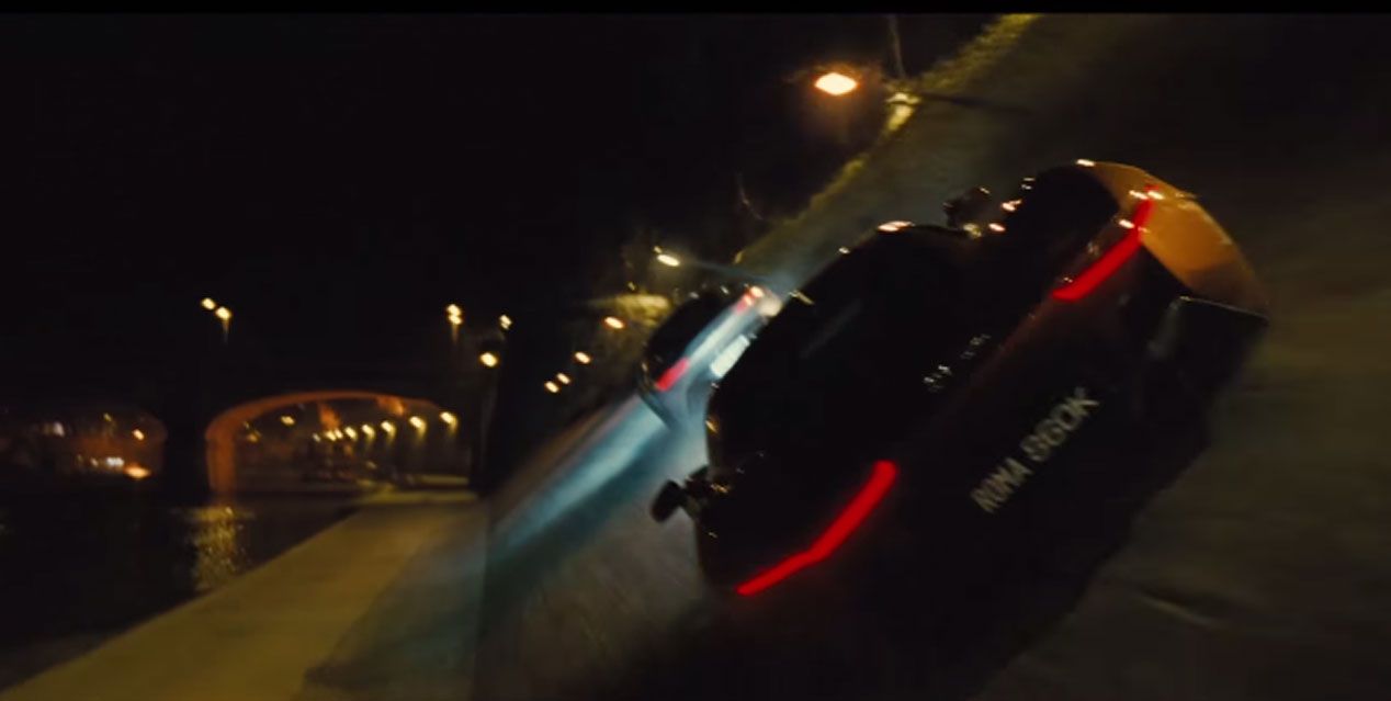 Los coches de Spectre, la última de James Bond, en acción