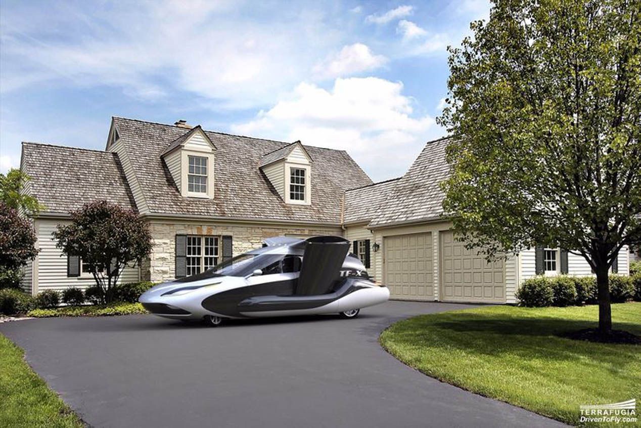 Terrafugia TF-X, el coche volador del futuro