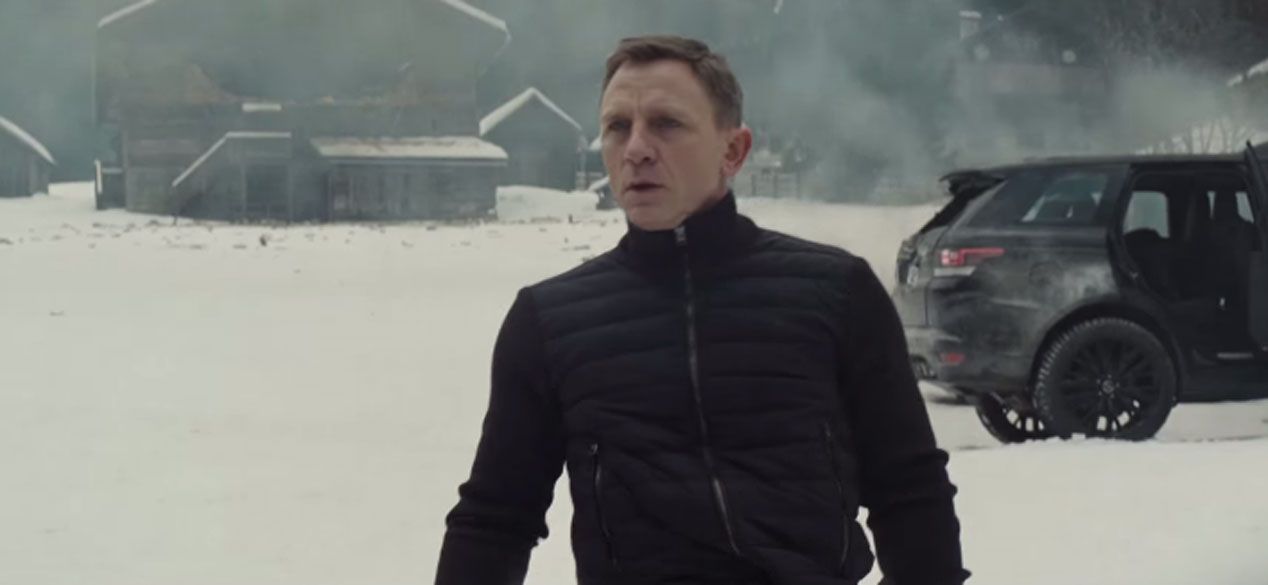 Los coches de Spectre, la última de James Bond, en acción