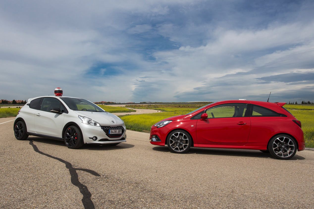 Opel Corsa OPC contra Peugeot 208 GTI 30th