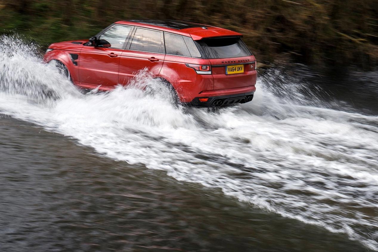 Primera prueba: Range Rover Sport SVR, tres en uno