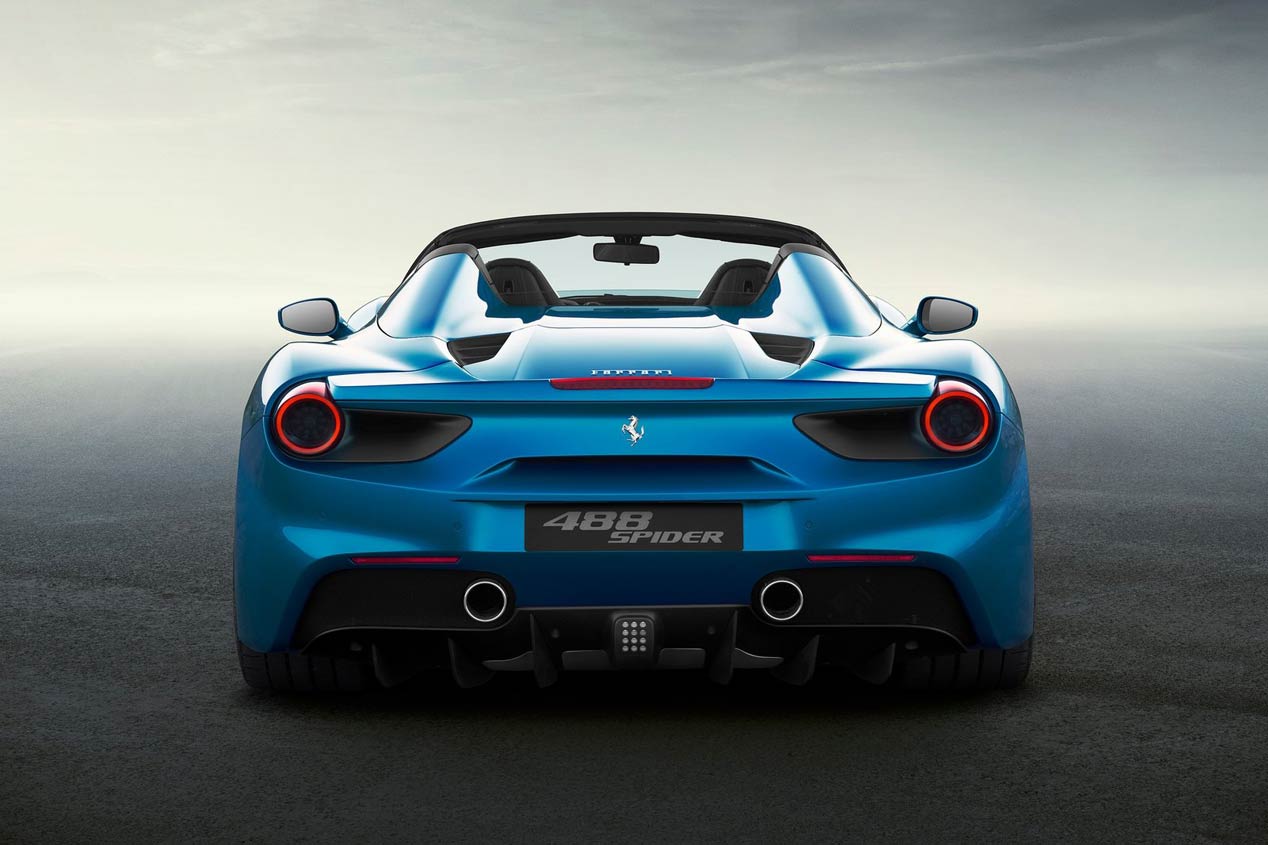 Ferrari 488 Spider, glamour a cielo abierto
