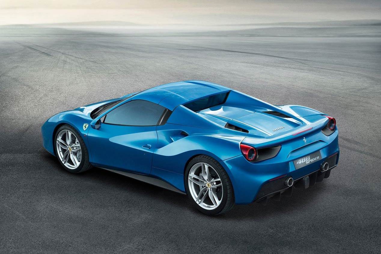 Ferrari 488 Spider, glamour a cielo abierto