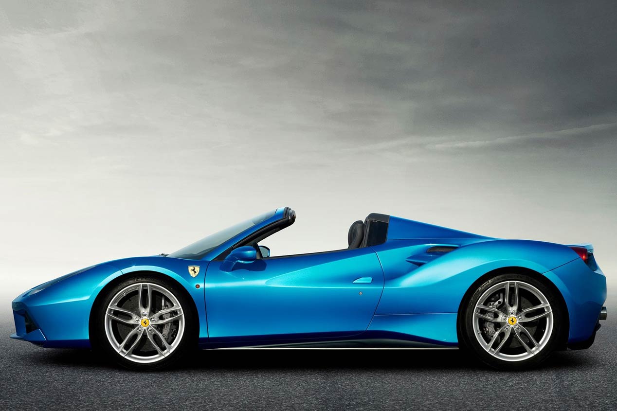 Ferrari 488 Spider, glamour a cielo abierto