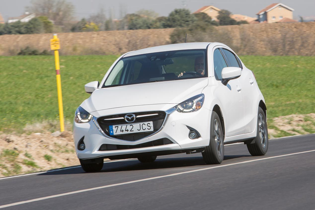 Prueba: Mazda 2 1.5 Skyactiv-G/90, pura seda