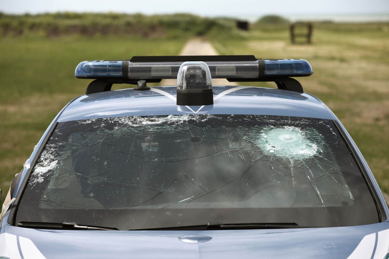 Seat León blindado de la policía italiana