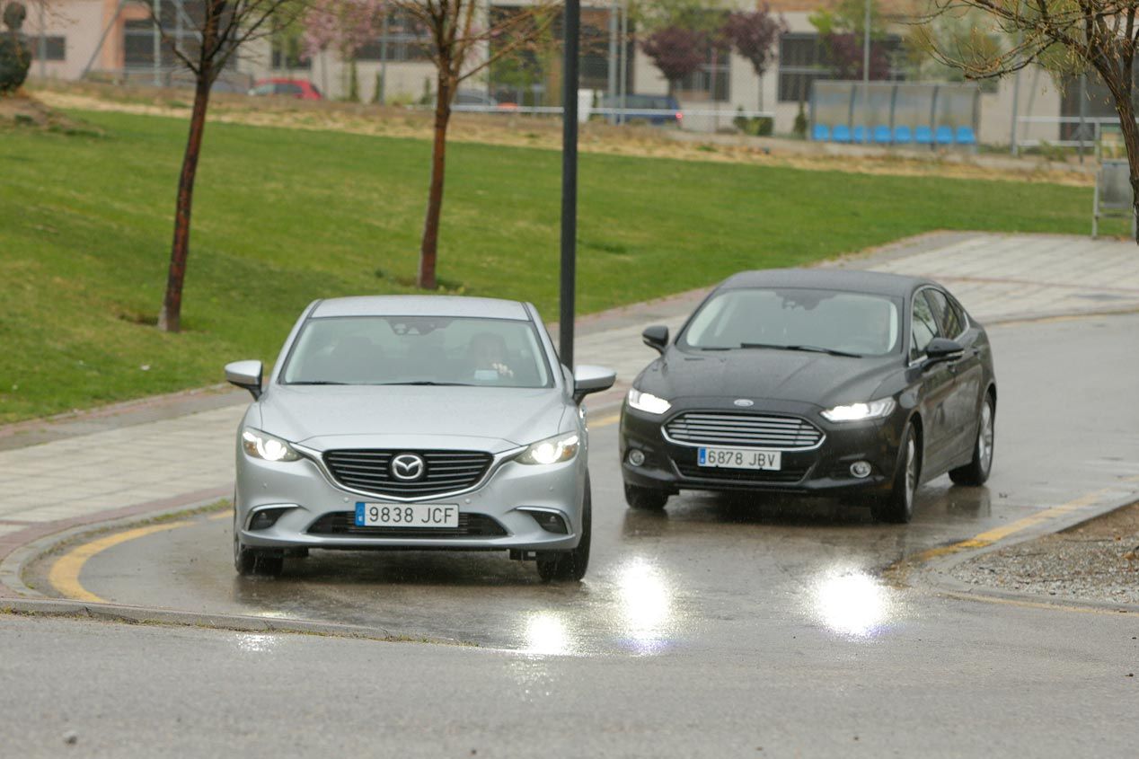 Ford Mondeo 2.0 TDCI 180 CV contra Mazda 6 2.2 Skyactiv-D 175
