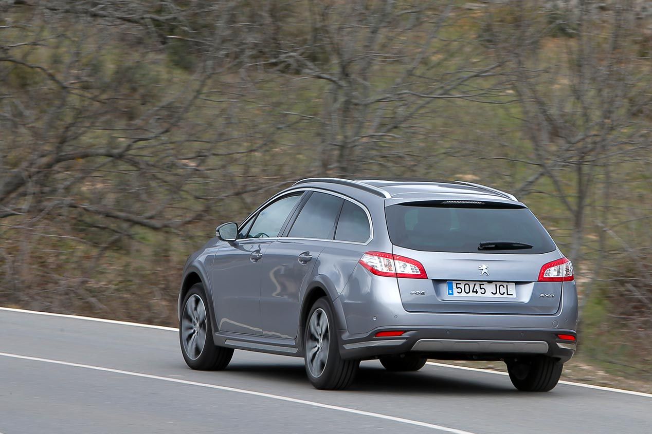 Prueba: Peugeot 508 RXH 2.0 Blue HDi/180 Auto, menos es más