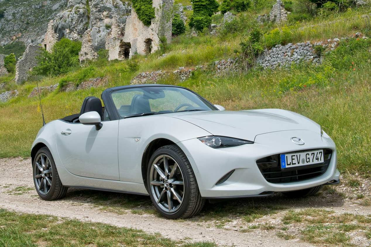 ¿Es un Mazda MX-5 como un Porsche Boxster?