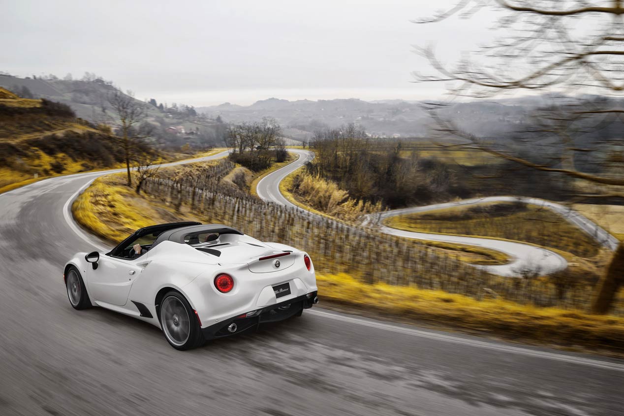 Primera prueba: Alfa Romeo 4C Spider, pura excitación