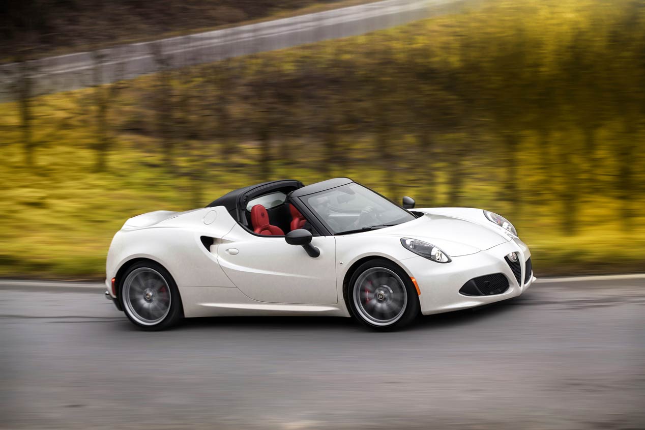 Primera prueba: Alfa Romeo 4C Spider, pura excitación