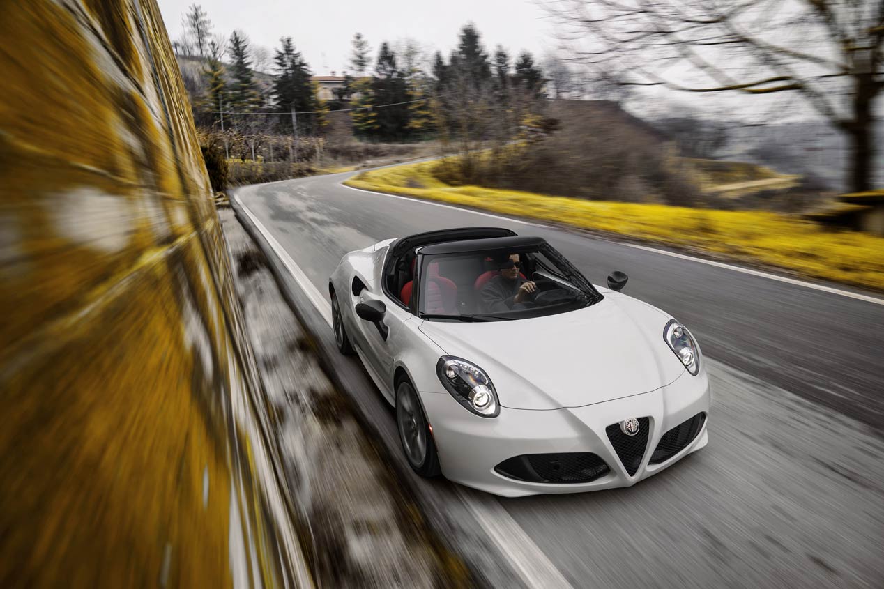 Primera prueba: Alfa Romeo 4C Spider, pura excitación