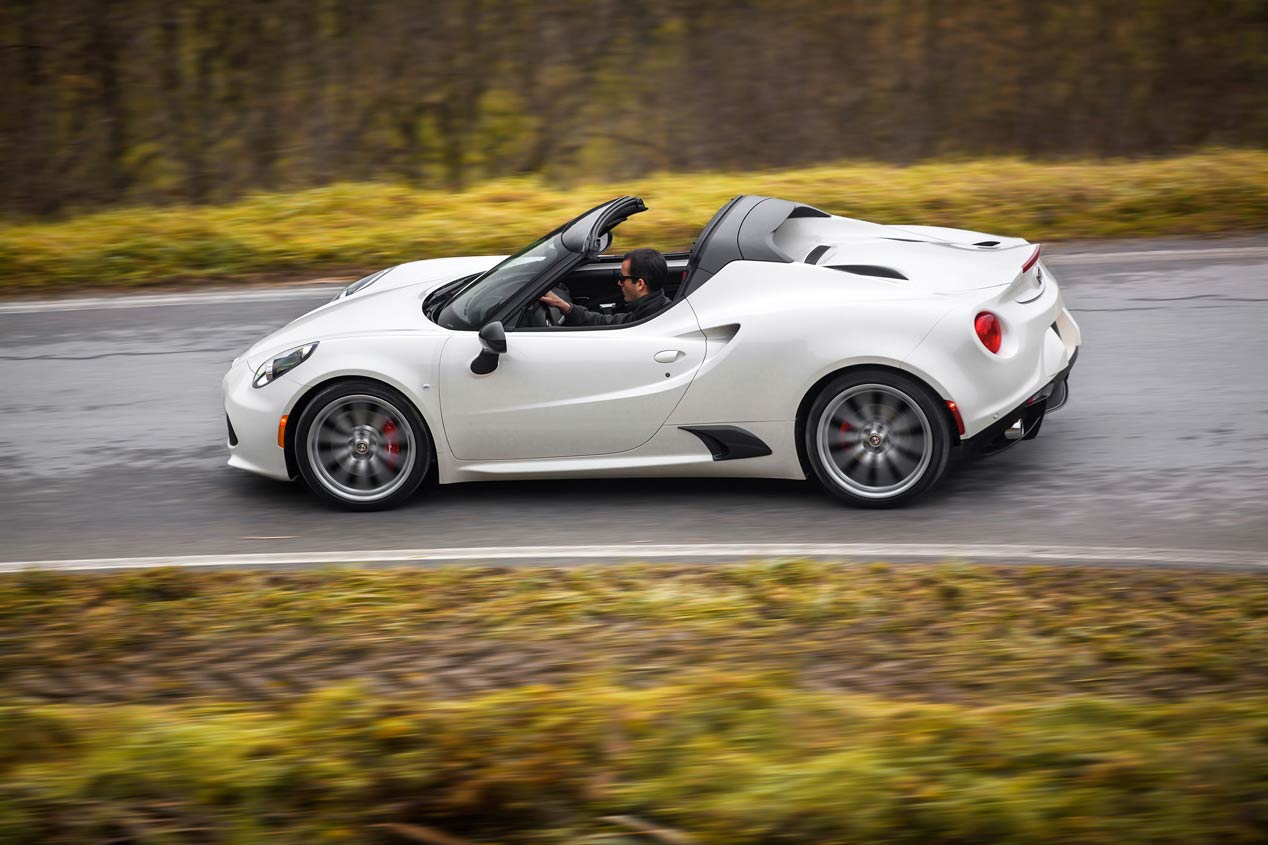 Primera prueba: Alfa Romeo 4C Spider, pura excitación