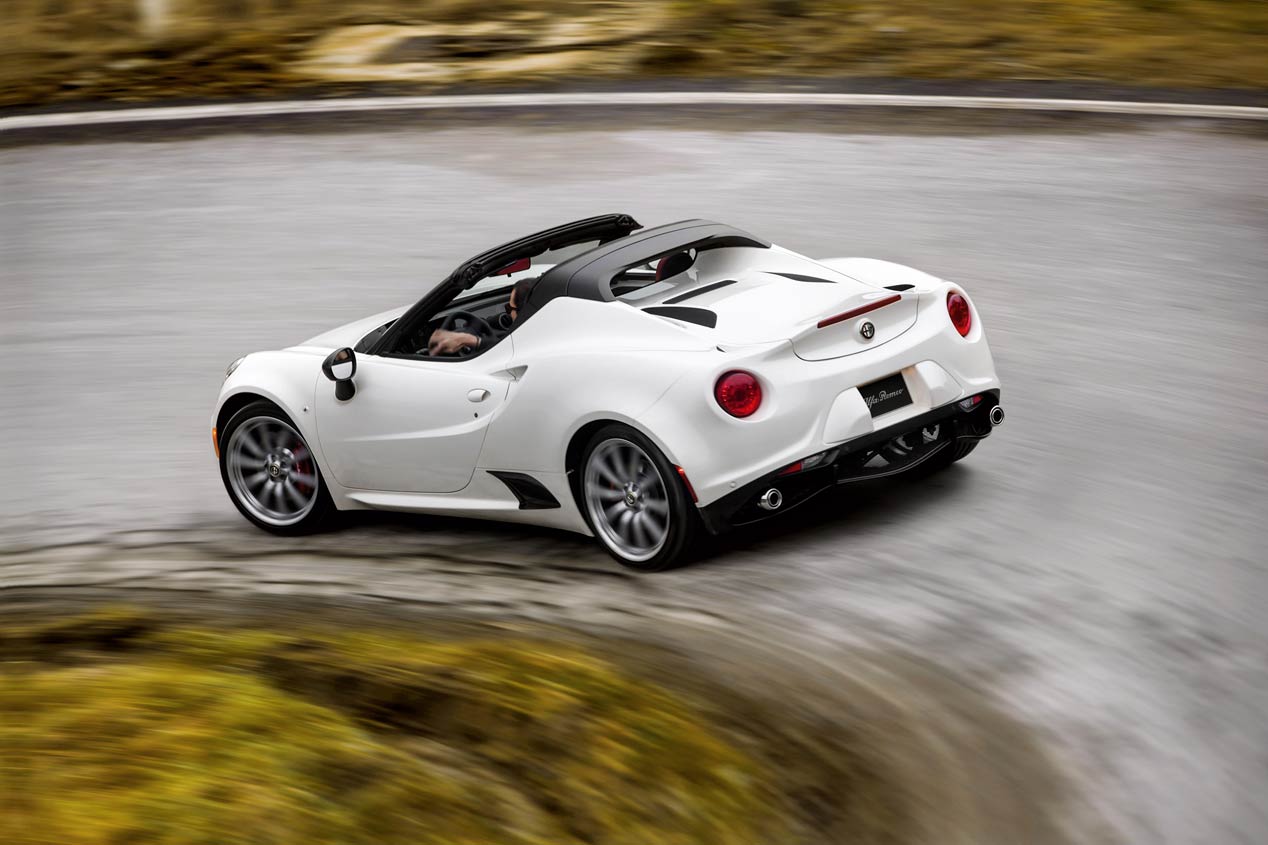 Primera prueba: Alfa Romeo 4C Spider, pura excitación