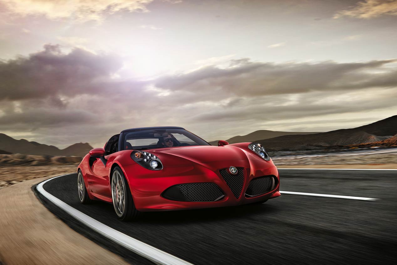 Primera prueba: Alfa Romeo 4C Spider, pura excitación