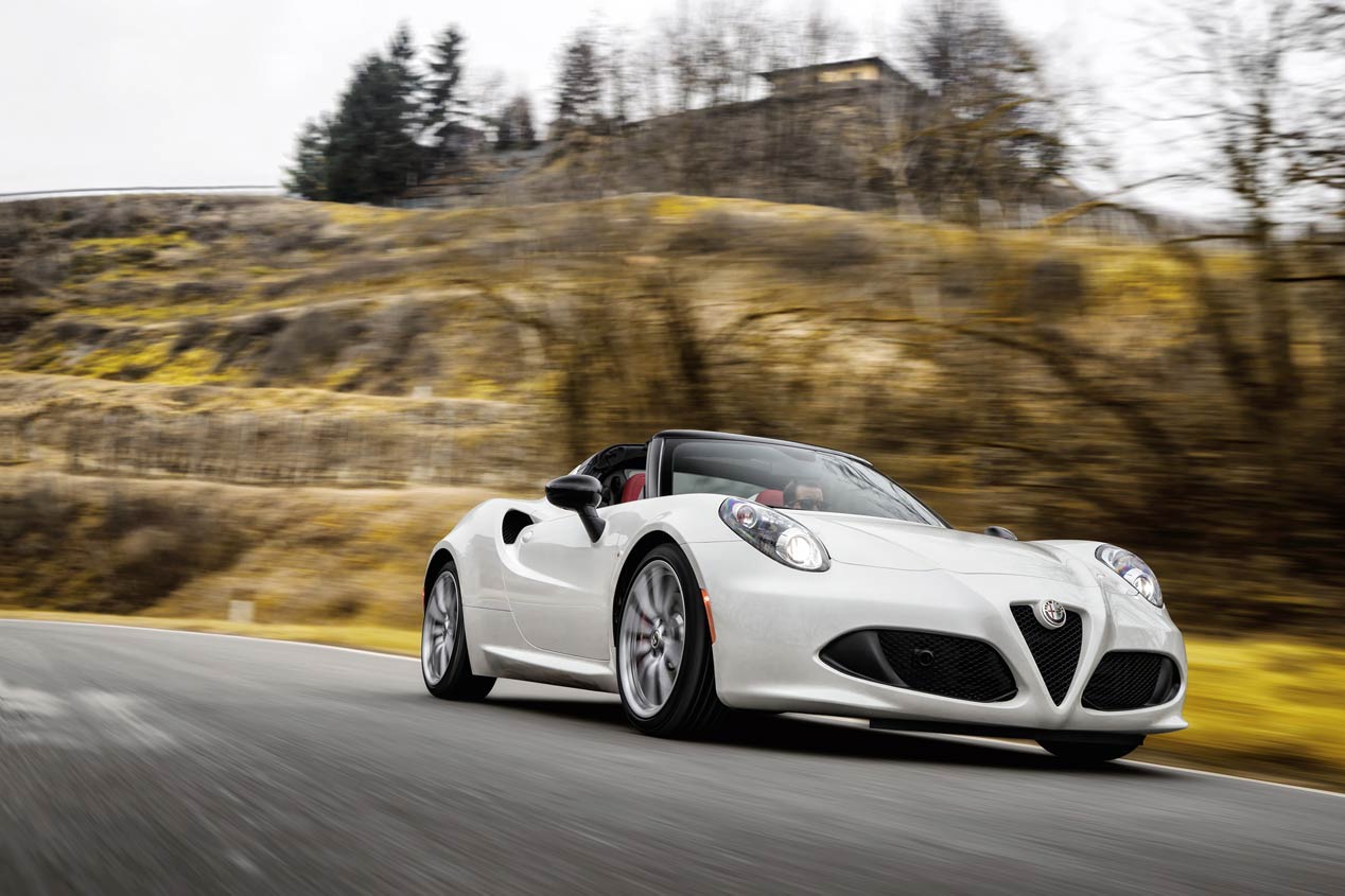 Primera prueba: Alfa Romeo 4C Spider, pura excitación