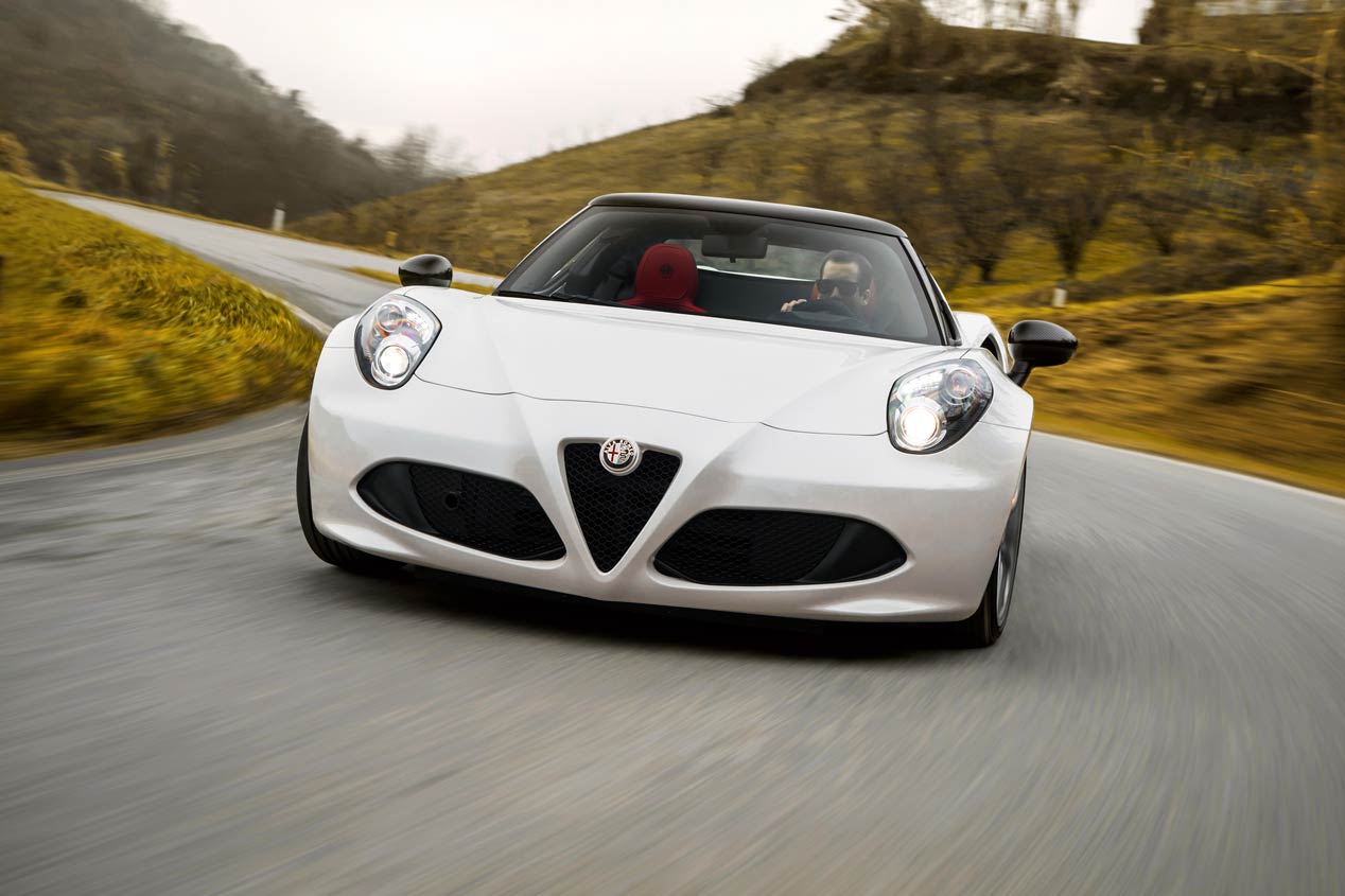 Primera prueba: Alfa Romeo 4C Spider, pura excitación