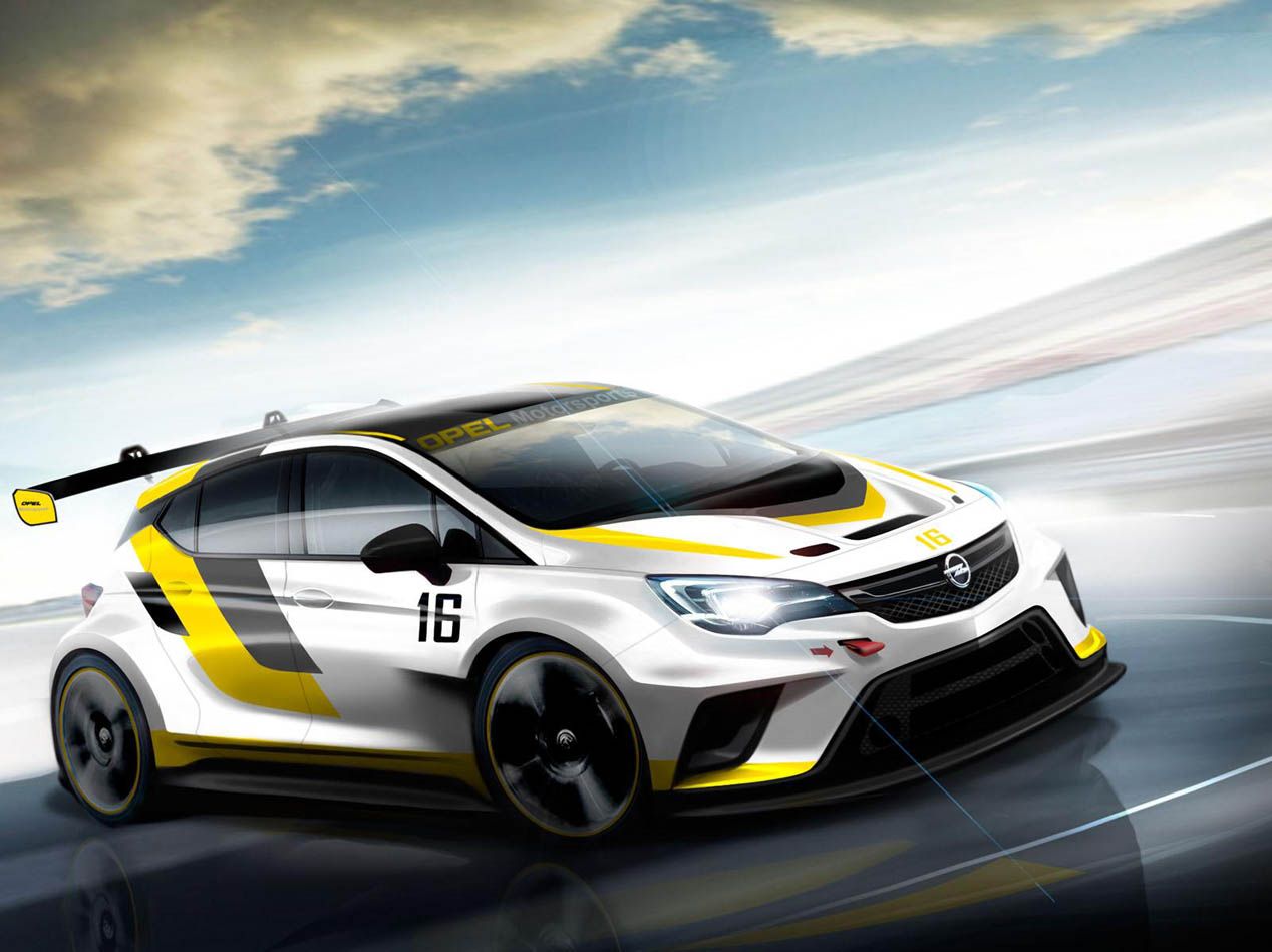 Opel Astra TCR, preparado para correr en todos los circuitos
