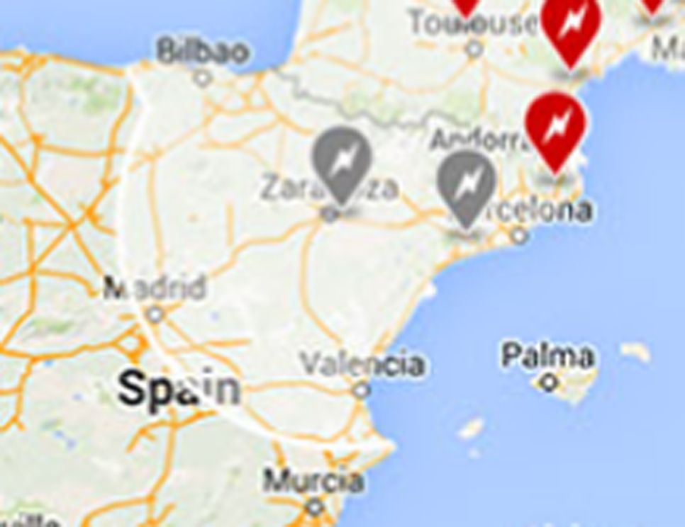 Tarragona y Zaragoza próximos puntos de Supercharger planeados en España