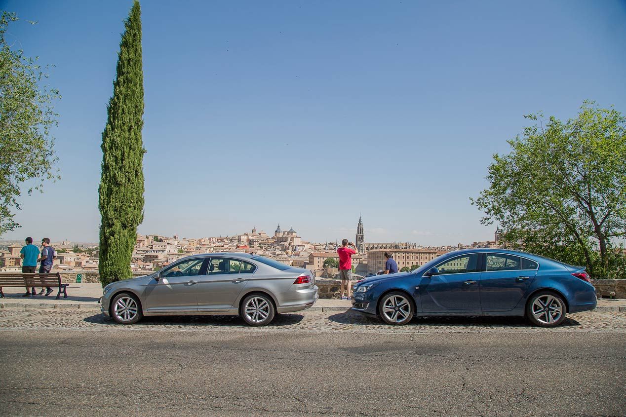 Comparativa: Opel Insignia 2.0 CDTi vs VW Passat 2.0 TDI DSG