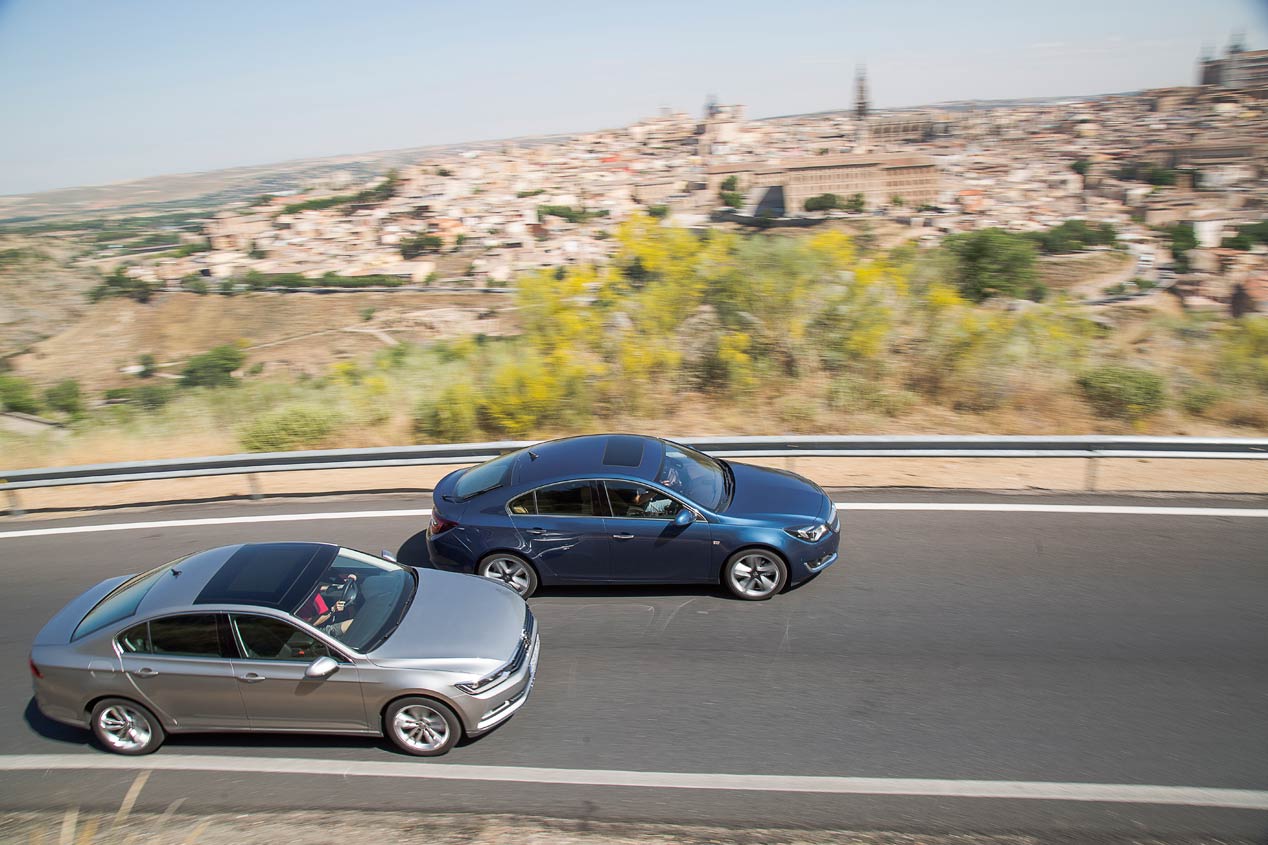 Comparativa: Opel Insignia 2.0 CDTi vs VW Passat 2.0 TDI DSG