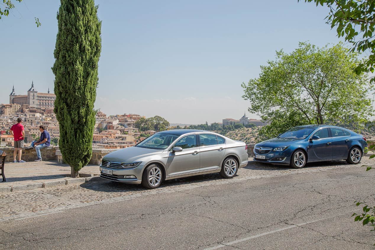 Comparativa: Opel Insignia 2.0 CDTi vs VW Passat 2.0 TDI DSG