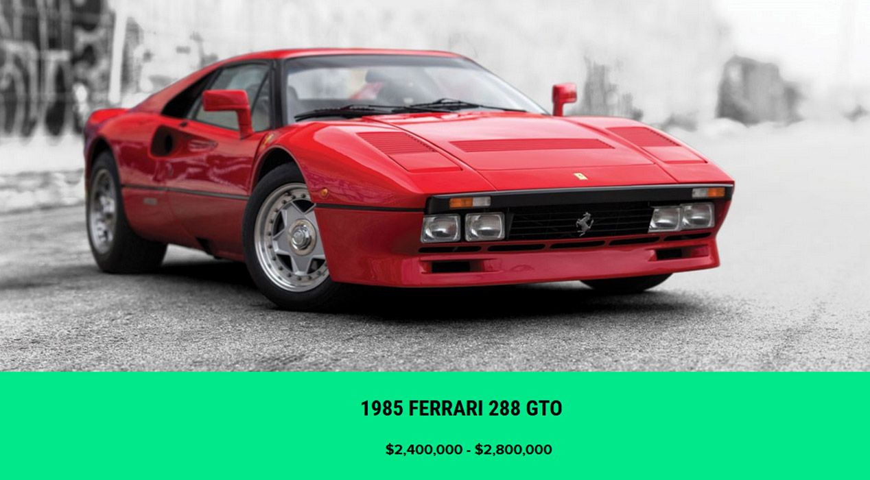 Todos los coches de la exclusiva subasta de RM Sotheby