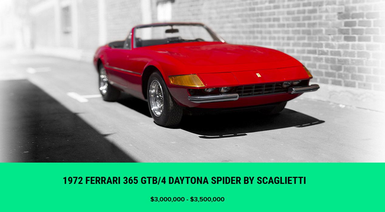 Todos los coches de la exclusiva subasta de RM Sotheby