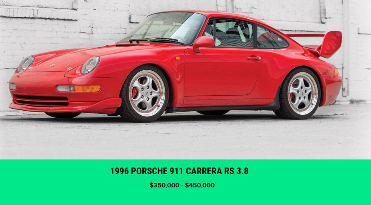 Todos los coches de la exclusiva subasta de RM Sotheby