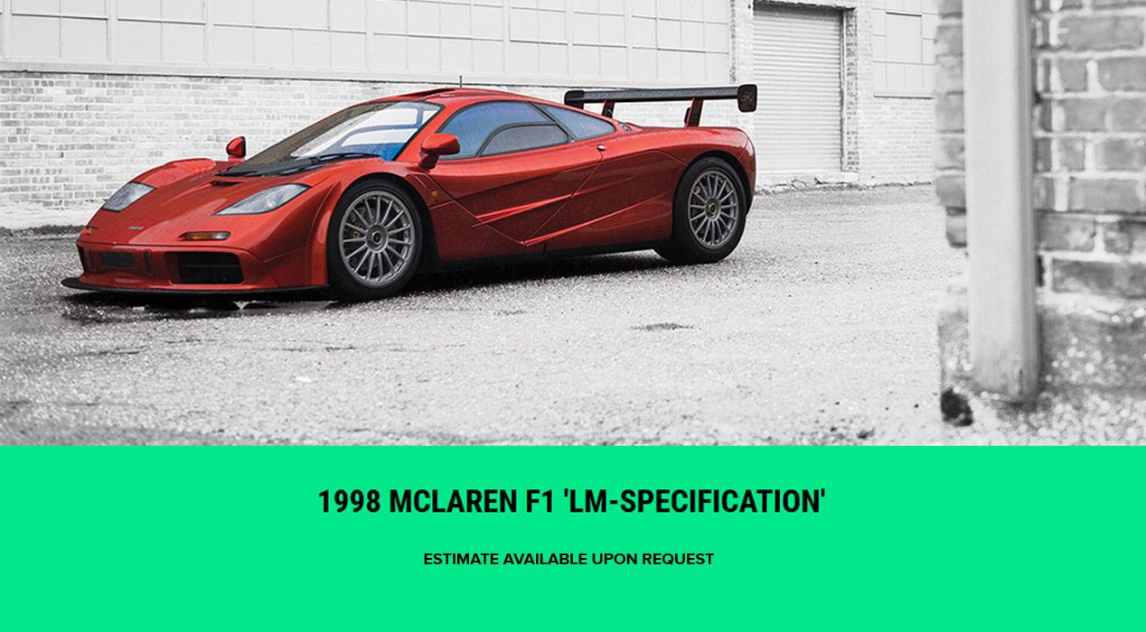 Todos los coches de la exclusiva subasta de RM Sotheby