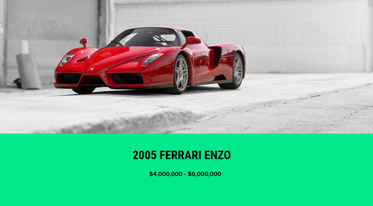 Todos los coches de la exclusiva subasta de RM Sotheby