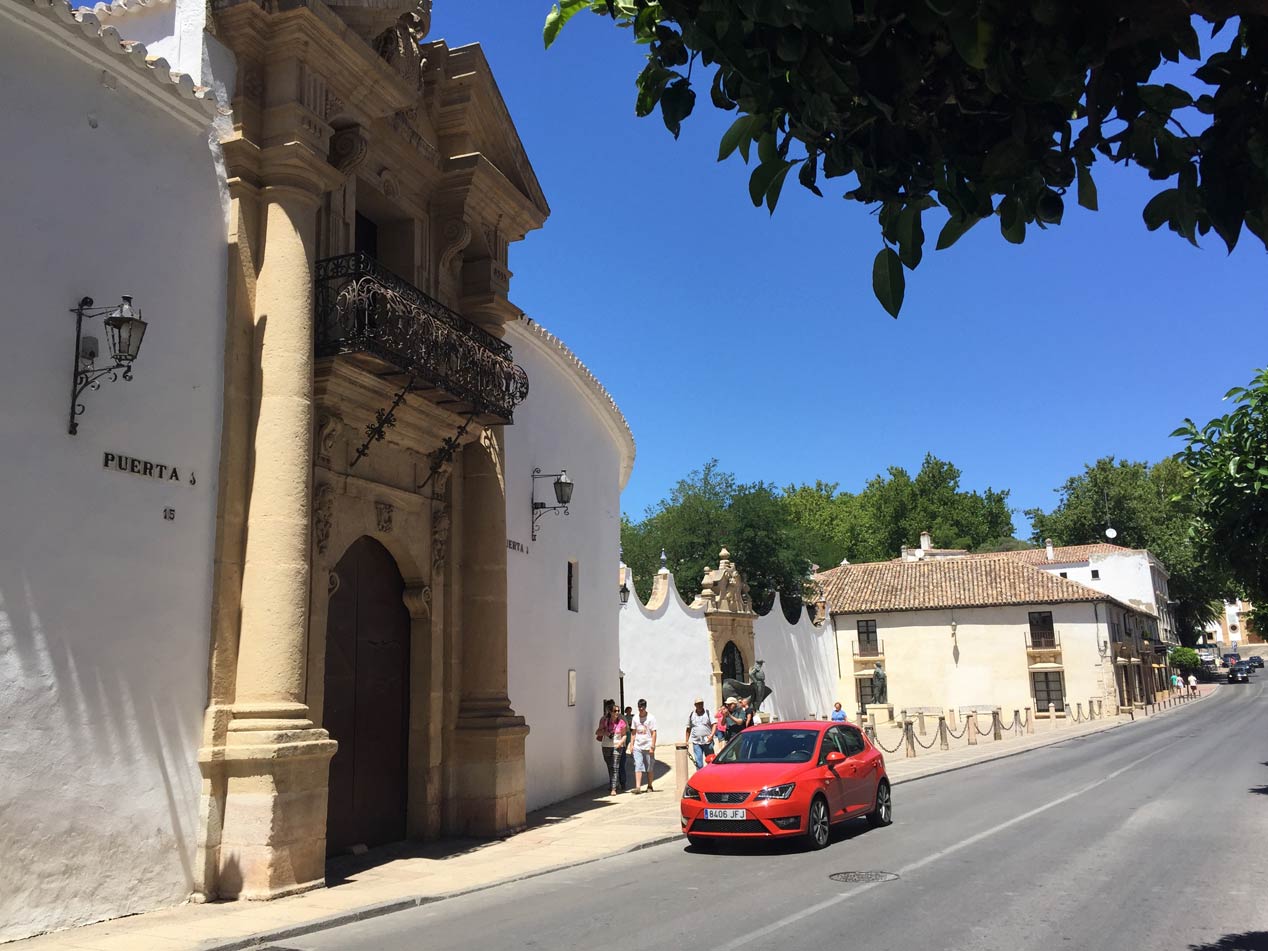 Rutas con el Seat Ibiza: Málaga-Granada