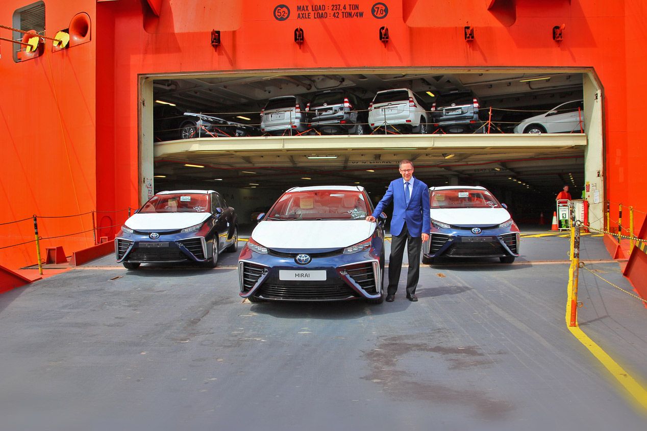 El Toyota Mirai llega a Europa