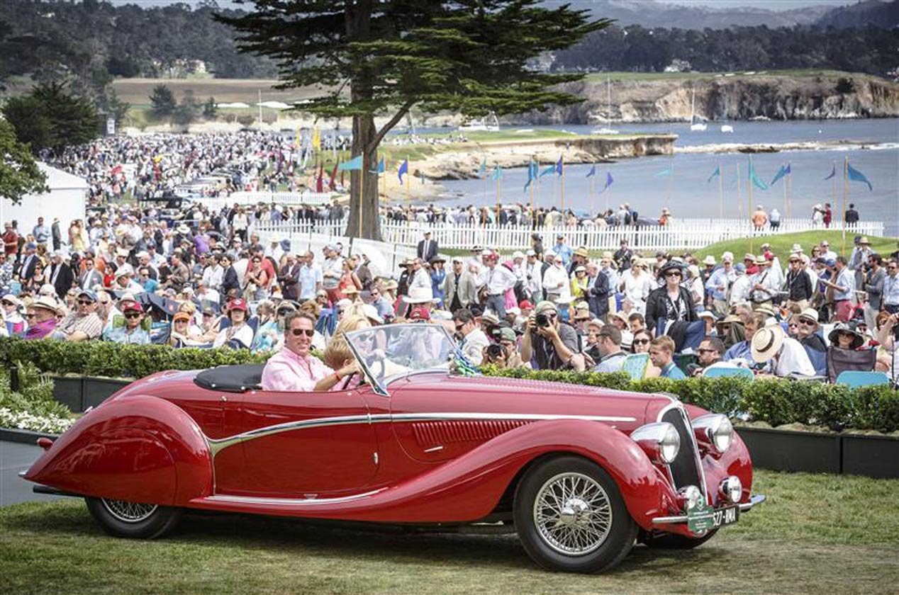 Concurso de Elegancia Pebble Beach 2015