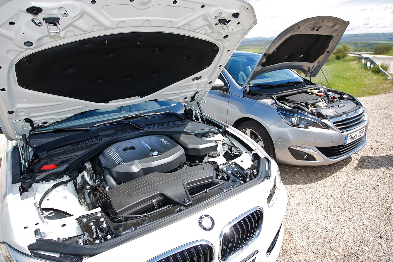 Comparativa: BMW 116i frente a Peugeot 308 1.2 Puretech