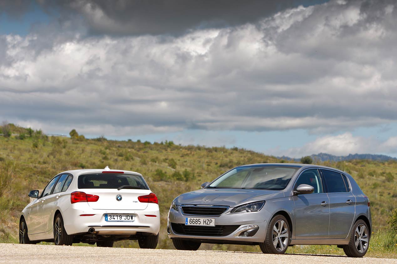 Comparativa: BMW 116i frente a Peugeot 308 1.2 Puretech