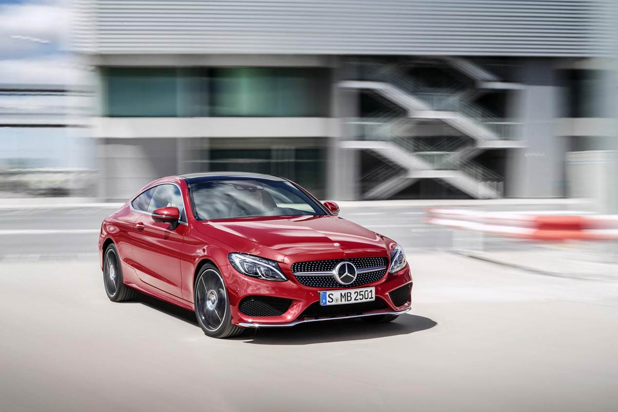Mercedes Clase C Coupé 2016: elegancia tecnológica y moderna