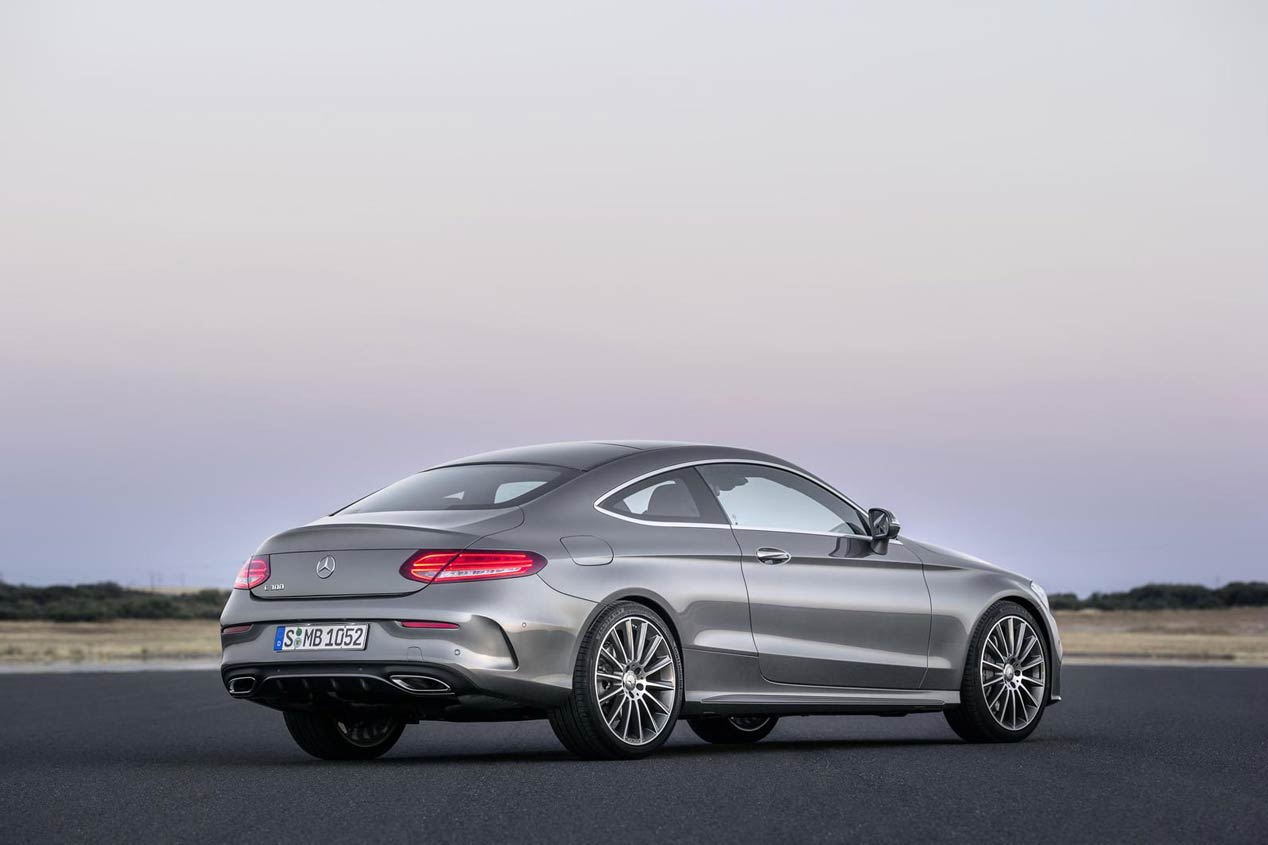 Mercedes Clase C Coupé 2016: elegancia tecnológica y moderna
