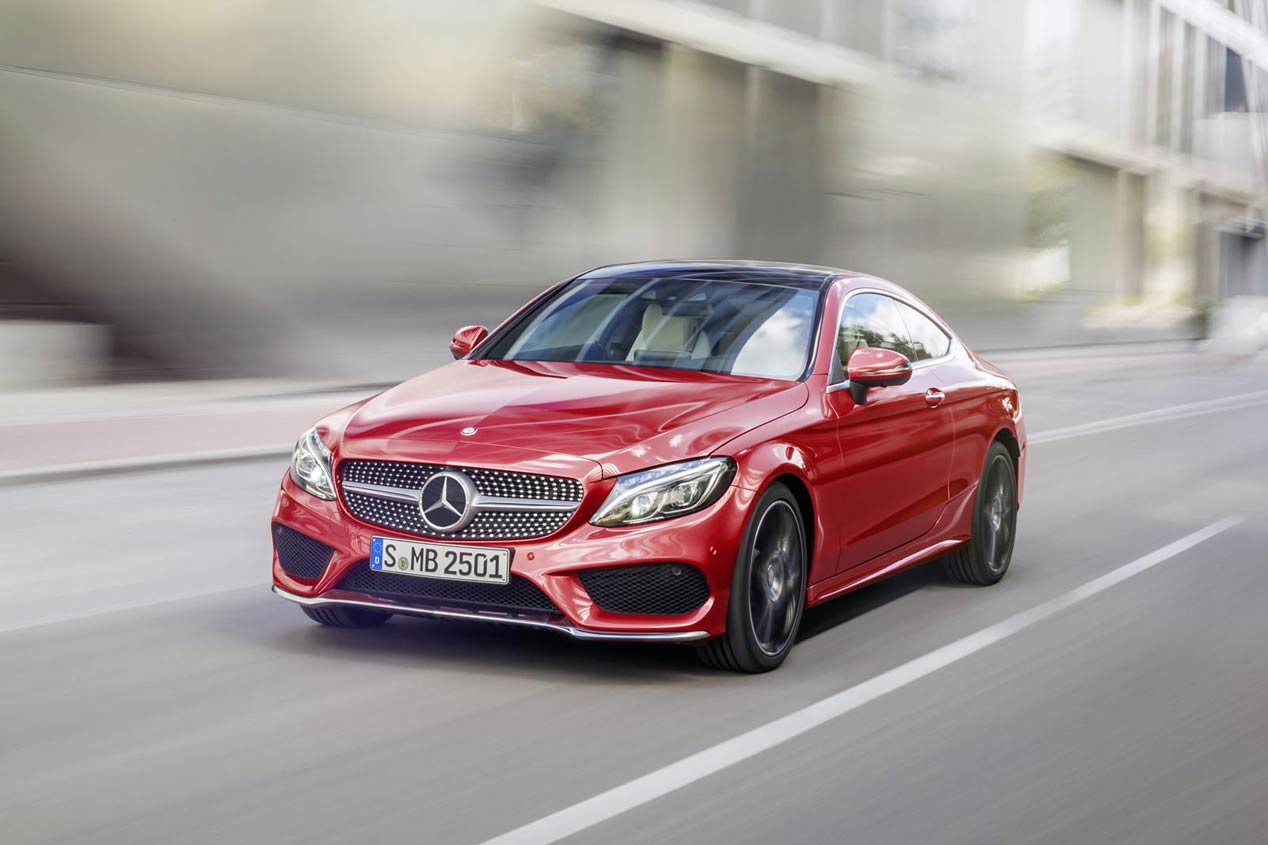 Mercedes Clase C Coupé 2016: elegancia tecnológica y moderna