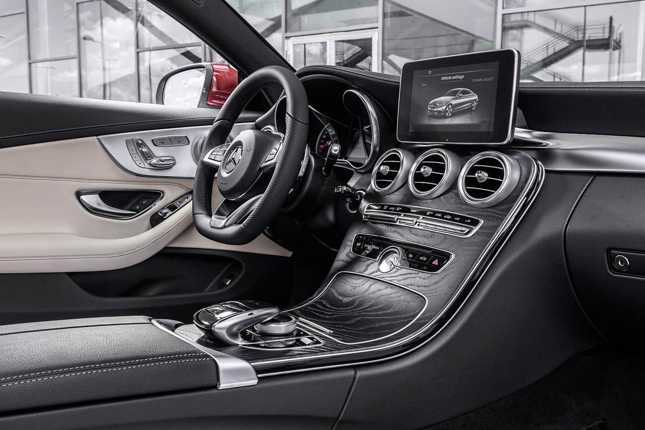 Mercedes Clase C Coupé 2016: elegancia tecnológica y moderna