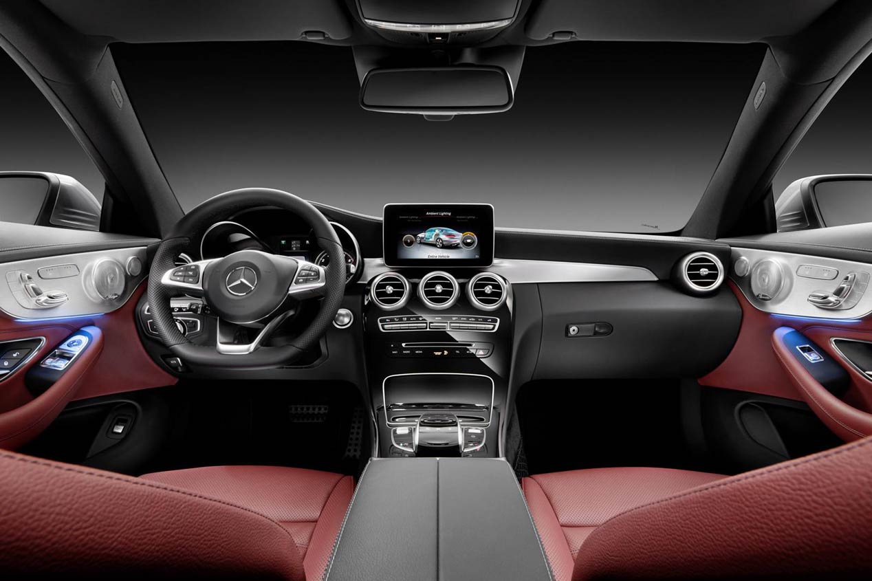 Mercedes Clase C Coupé 2016: elegancia tecnológica y moderna