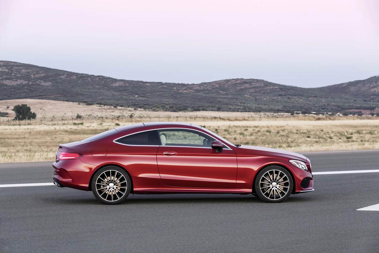 Mercedes Clase C Coupé 2016: elegancia tecnológica y moderna
