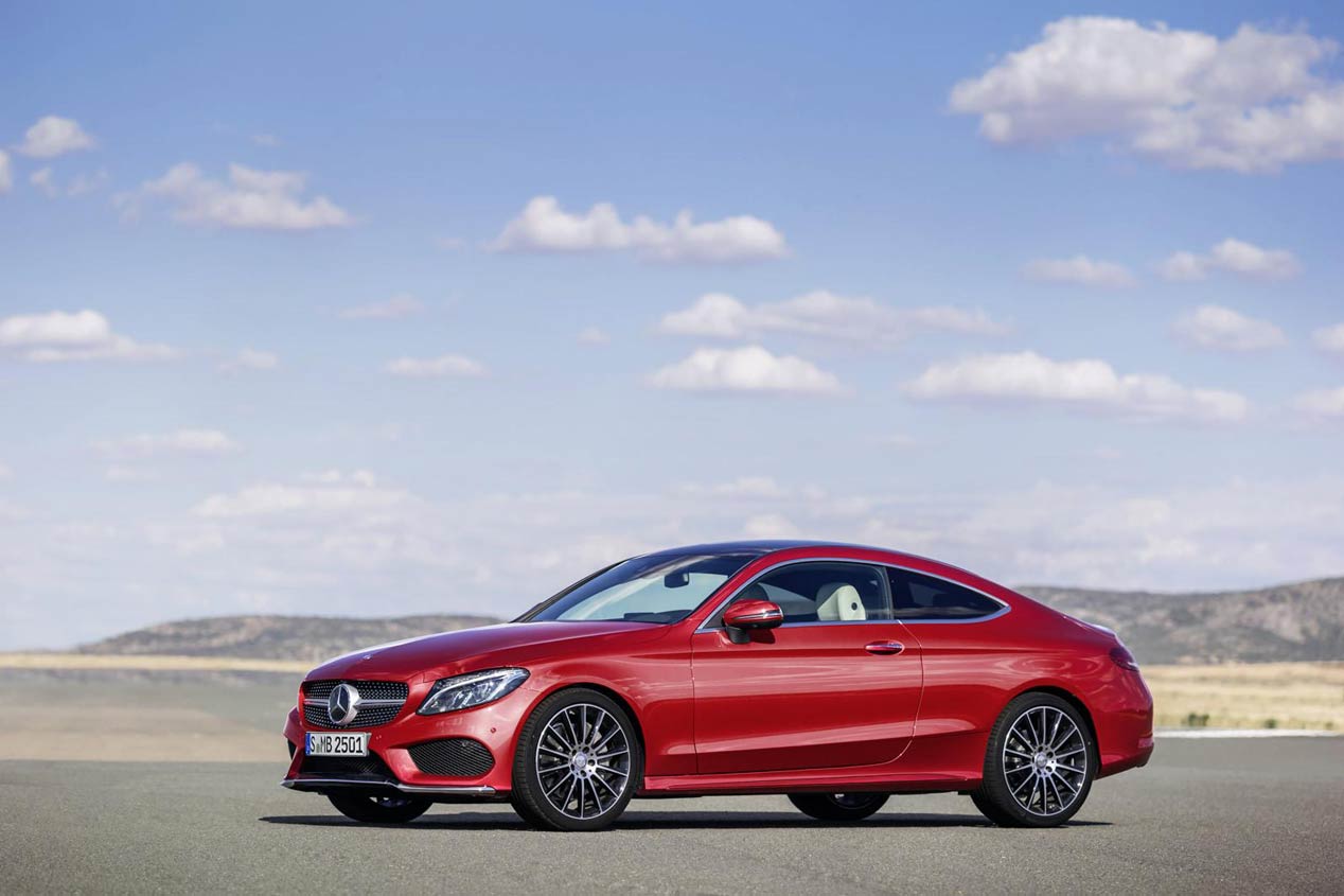 Mercedes Clase C Coupé 2016: elegancia tecnológica y moderna