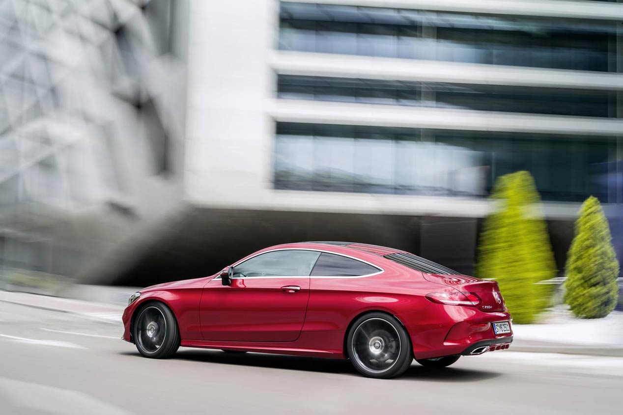 Mercedes Clase C Coupé 2016: elegancia tecnológica y moderna