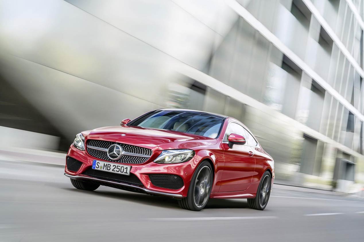 Mercedes Clase C Coupé 2016: elegancia tecnológica y moderna