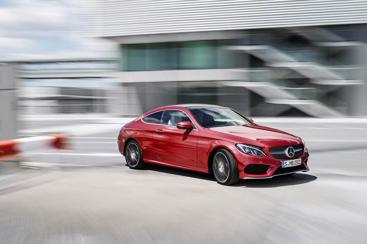 Mercedes Clase C Coupé 2016: elegancia tecnológica y moderna