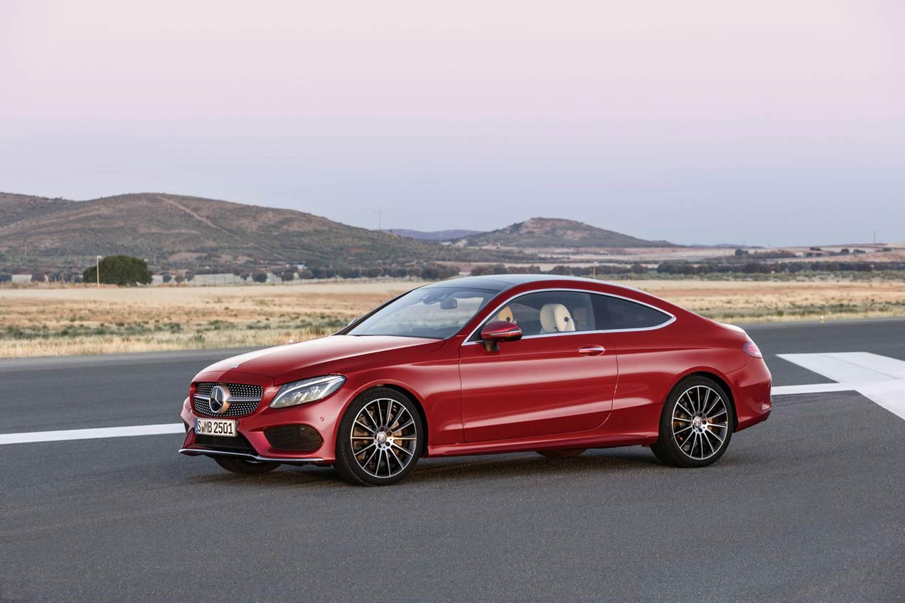 Mercedes Clase C Coupé 2016: elegancia tecnológica y moderna